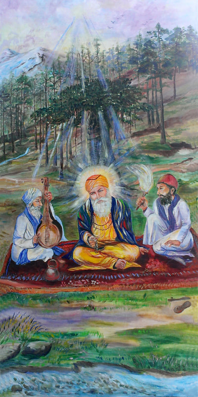 Originally created for Chardi Kalaa conference on Guru Nanak, held at San Jose State University.